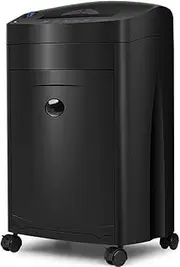 JSEIAJB Office Shredder High Power High Capacity Shredder Shredding Card Shredding CD Single Shred 15 A4