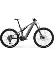 Merida eOne Sixty 675 Dual Suspension Electric Mountain Bike Gunmetal Grey (Black)