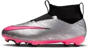 [Nike] Jr. Zoom Mercurial Superfly 9 Academy XXV MG Little/Big Kids' Multi-Ground Soccer Cleats Grade School FJ2032-060