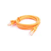 [PL6A-1ORG] 8ware 1m Orange Premium Snagless CAT6A Ethernet Cable, Speed up to 10Gbps