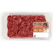 Woolworths Lean Beef Mince 1kg