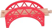VANZACK 1Pc Bridge Model for Train Tracks Creative Educational Accessory for Play Scenes Lightweight and Portable Compatible with Other Track
