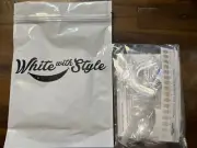 White with Style Sparkle White Teeth Whitening Kit LED Light - Brand New In Bag!