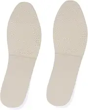 COOLHIYA 1pair Height Increase Insoles Cow Leather for Comfortable Shoe Cushions to Prevent Slipping and Fit for Men and Women