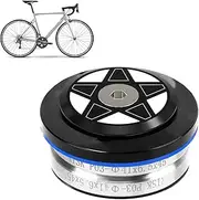Bike Headset - Top Cap Semi Integrated Headset for Cycling - Straight Steerer Fork, Bike Parts, Straight Tube Support for Women Men
