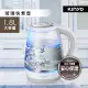 【KINYO】1.8L 304不鏽鋼玻璃快煮壺(電熱壺/ 熱水壺/煮水壺/電茶壺 ITHP-167)