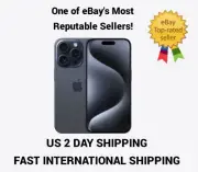 Apple iPhone 15 Pro Physical SIM Tray Blue Titanium Dual Sim-Fast Shipping