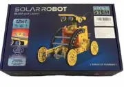Solar Robot Kit for Kids Age 8-12, STEM Building Toys,12-in-1 Build Your Own