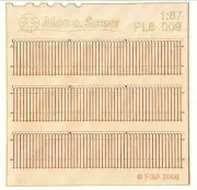 Model Scene HO Scale 1/87 Stockade (Short) Fence Type 9