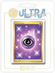 my-booster SWSH06-FR24-UB-232 Énergie PSY (Psycho-Energy) 232/198 Secret Gold, Ultraboost X Epée et Bouclier 6 Règne de Glace, Box of 10 French Pokémon Cards