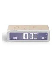[Lexon] Flip Classic Reversible Alarm Clock Pantone in Sand