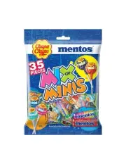 Chupa Chup Mentos Minis 35 Pack x 5