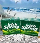 Irish Spring Original Deodorant Soap Lot of 6 Bath Size Bars 4.5 oz Vintage