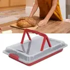 Sheet Pan for Baking Rectangular Cookie Sheet for Dessert Lasagna Pastries