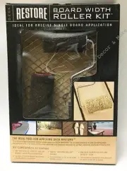 RESTORE Honeycomb Texture Deck Paint 4" Roller Screen KIT 4 Pieces Polyester