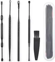 VOANZO 3 Set Earwax Removal, Ear Cleaning Kit, Earwax Removal Tool, Earplugs, Earwax Remover, New Turbofan Structure for Full Ear Cleaning