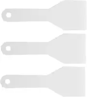 COLLBATH Plastic Freezer Ice Scraper Set of Ice Removal Scoop for Refrigerator Kitchen Tools Ergonomic Handle Material