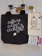 Assorted Wine & Cocktail Flask Tote Canteen Bottle Opener Tea Light Corkstop