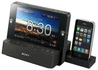 在飛比找Yahoo!奇摩拍賣優惠-SONY ICF-CL75iP數位相框 鬧鐘音響iPhone