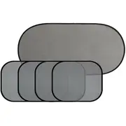 5-Pack UV Protection Mesh Window Sunshade for Cars