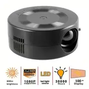 LED Projector 1080p Built in Speaker with Same Screen Function for Android m7u7