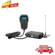 MicroMobile GMRS 2-Way Radio Integrated Handheld Microphone w/ Keypad Lock NEW