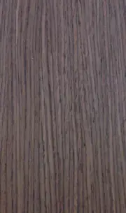 Wenge Pangar composite wood veneer 10" x 11" with paper backer 1/40" thick #960