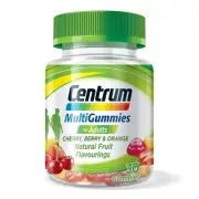 Centrum Multigummies For Adults with Natural Fruit Flavourings 30 Gummies fs