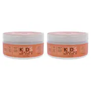 Shea Moisture Coconut & Hibiscus Kids Curling Butter Cream - Pack of 2 by Shea Moisture for Kids - 6 oz Cream