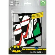 Joker Smile - Batman Adult Face Cover Mask Set