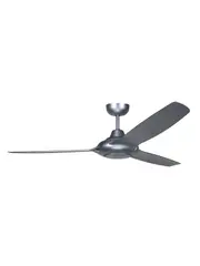 Hyperion 146cm DC Fan with Light in Silver