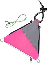Cycling Pack,Rear Reflective Triangle Bag | Waterproof Triangle Bike Accessories Under Seat Shoulder Backpack for Men & Women
