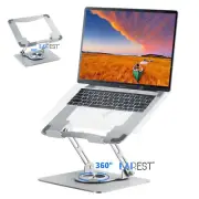 360° Rotating Adjustable Laptop Stand Riser Desk Computer Holder Notebook Tablet