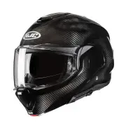 F100 Carbon Solid Black Modular Helmet