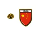 pins pin's flag national badge backpack hat shield world china