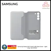 Samsung Galaxy S22+ Smart LED View Cover - Light Grey *AU STOCK*