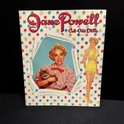 Uncut ORIGINAL 1952 JANE POWELL Paper Dolls WHITMAN Metro Goldwyn Mayer