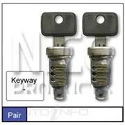 Nice Door Lock Barrel - Pair, NDL77M