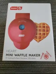 DASH Mini Maker Individual Waffles, Heart Shape!!! ❤️