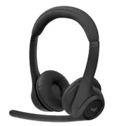 Logitech ZONE 300 Wireless Headset Midnight Black 1-Year Limited Hardware Warranty