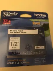 P Touch TZe-231 Tape New. EE