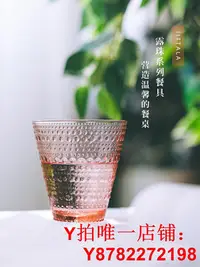 在飛比找Yahoo!奇摩拍賣優惠-北歐芬蘭進口iittala露珠無鉛玻璃杯水杯碗盤子杯子甜品盤