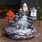 Backflow Incense Holder Waterfall Burner Home Decor Aromatherapy Ornament Cones