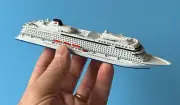 MODEL cruise ship VIKING VENUS 1/1250 scale by SCHERBAK USA