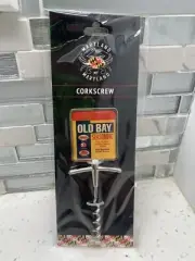 Old Bay Corkscrew Wine Bottle Opener Maryland Gift Collection NEW