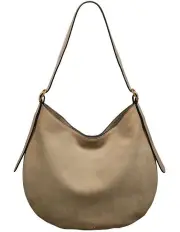 [Radley] Kensington Place Suede Large Open Top Shoulder Bag in Stone