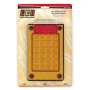 LED Autolamps Amber Rear Indicator Light Insert Suit J3 Series Single Blister