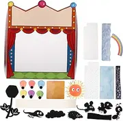 SOPOTUTU 1 Set DIY Shadow Puppet Kit with Hand Puppet Accessories for Experimentation and Storytelling