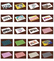 Ambesonne Place Mats 4 Piece Set Durable Dining Room Kitchen Table