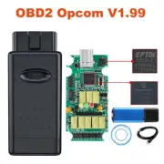 Opcom 2021 V1.99 OBD2 PC Base Diagnostic Tool For Opel W/ PIC18F458 Flash Update